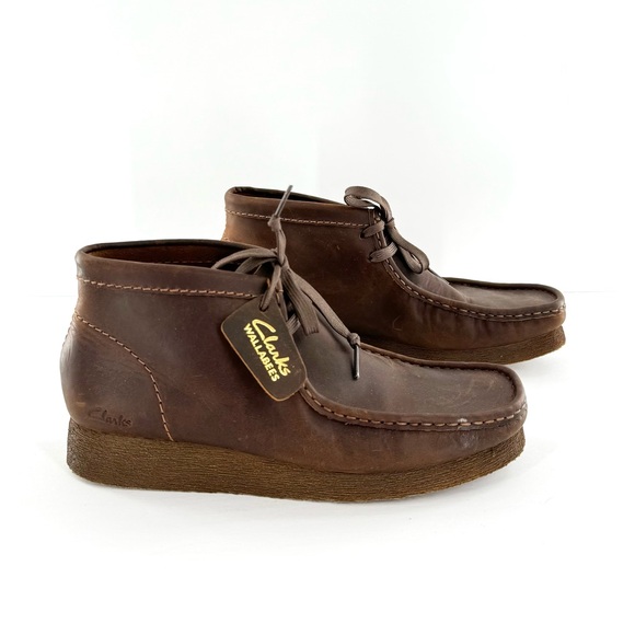 Clarks Original Wallabee Leather Boot Size 8.5 - Picture 1 of 9